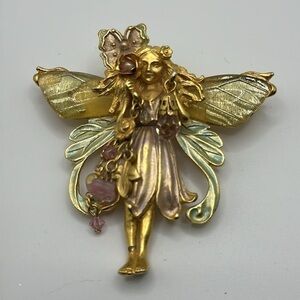 KIRKS FOLLY pendent and brooch